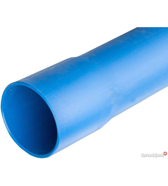 Rura studzienna PVC ciśnieniowa160x8.6x6m PN10 SDR26 z kielichem bez uszczelki PLASTIMEX