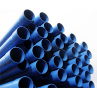 Rura studzienna PVC ciśnieniowa160x6.2x3m PN10 SDR26 z kielichem bez uszczelki PLASTIMEX