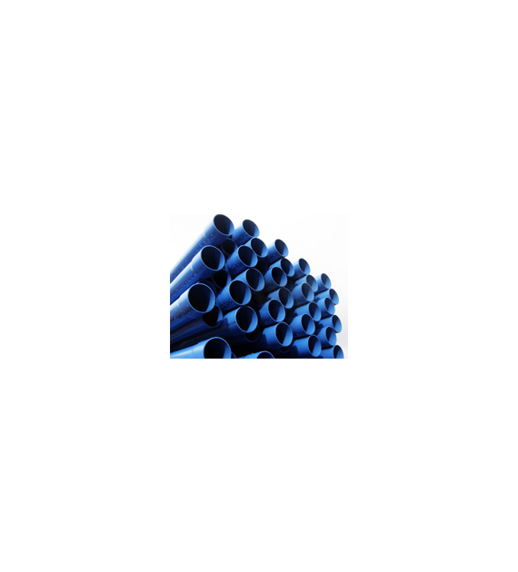 Rura studzienna PVC ciśnieniowa160x6.2x3m PN10 SDR26 z kielichem bez uszczelki PLASTIMEX