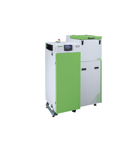 Kocioł BIO COMPACT 15kW PRAWY CZOPUCH DO GÓRY TECH SAS