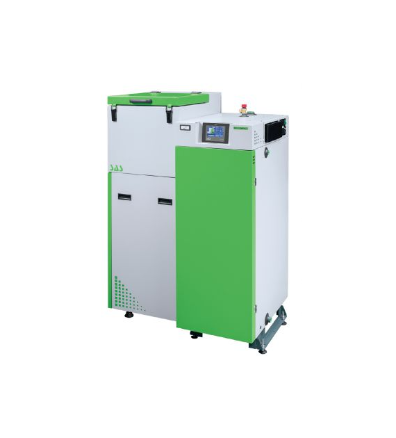 Kocioł BIO COMPACT 25kW LEWY CZOPUCH DO GÓRY TECH SAS
