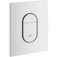 Przycisk uruchamiający do WC Arena Cosmopolitan 156 x 197 x 10 mm do uruchomienia 2-pojemnościowego lub Start/Stop biel alpejska GROHE
