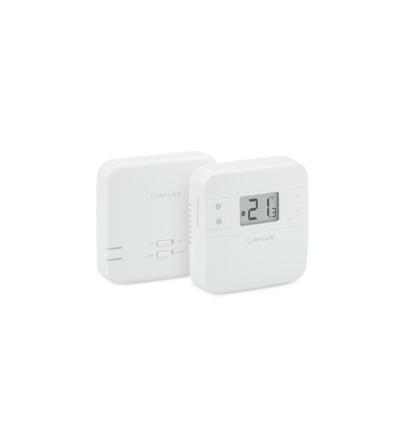 SALUS bezprzewodowy, natynkowy elektroniczny termostat RT310RF, dobowy