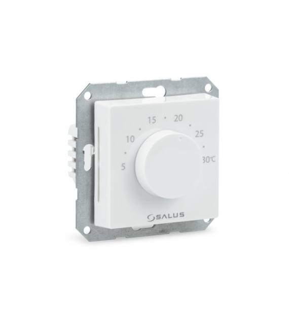 SALUS przewodowy, podtynkowy elektroniczny regulator temperatury BTR230, dobowy, 230 V
