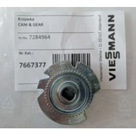 Krzywka metalowa do AQUAHOME, AQUAMIX, AQUASET 500/1000 głowica 3/4 nowy typ VIESSMANN
