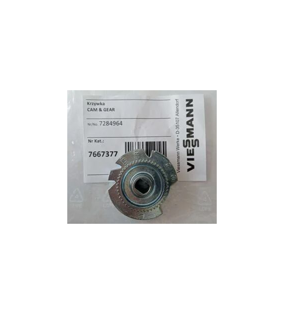 Krzywka metalowa do AQUAHOME, AQUAMIX, AQUASET 500/1000 głowica 3/4 nowy typ VIESSMANN