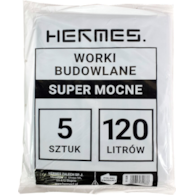 Worki budowlane 160L (5szt.) super mocne HERMES