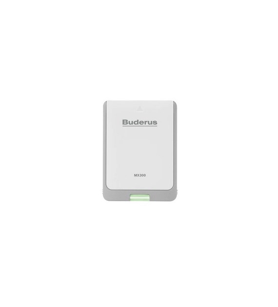 MX300 moduł do bezprzewodowej komunikacji (WLAN) pojedynczego kotła z routerem internetowym, wymaga zastosowania regulatora Logamatic RC310. BUDERUS
