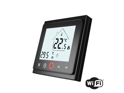 Termostat programowalny HD-T500.B z komunikacją Wi-Fi - czarny HEAT DECOR
