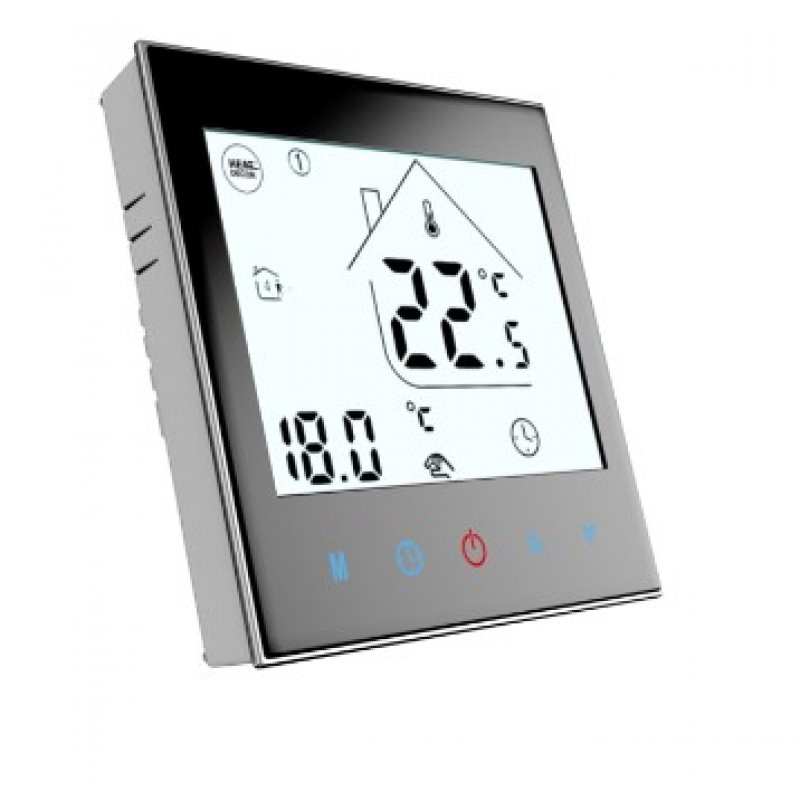 Termostat programowalny HD-T1000.B z komunikacją Wi-Fi - czarny HEAT DECOR