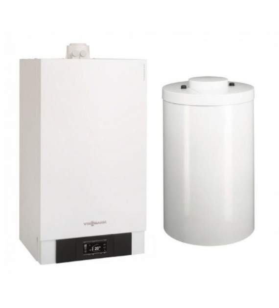 Zestaw VITODENS 050-W 1-fun.19kW + zasobnik Vitocell 100-W CUGA 100L