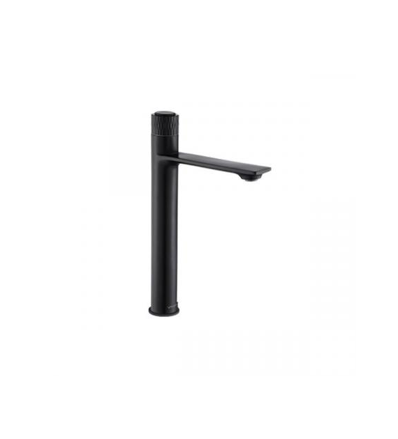 DECOR BLACK Bateria umywalkowa stojąca, nablatowa, wysoka VALVEX