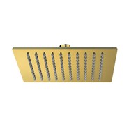 CARRÉ GOLD Głowica prysznicowa 250x250 VALVEX