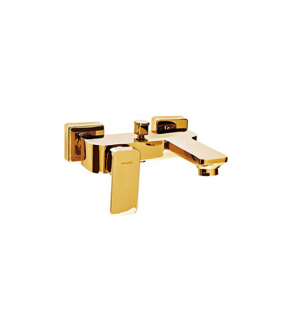 LOFT GOLD Bateria wannowa ścienna VALVEX