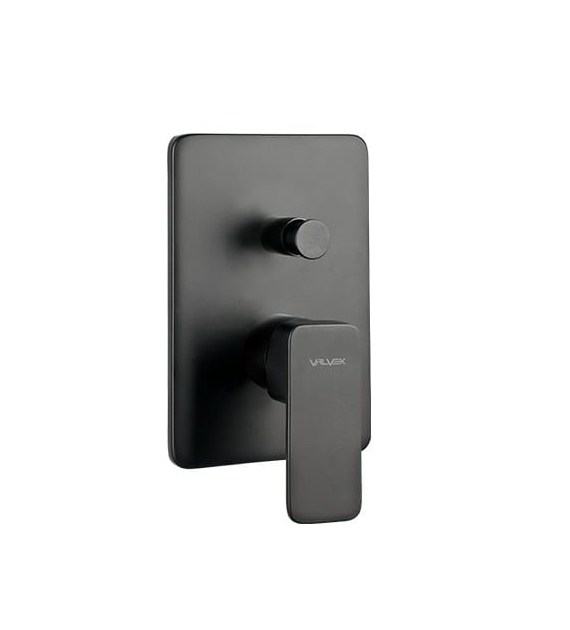 LOFT BLACK Bateria wannowo-natryskowa podtynkowa VALVEX
