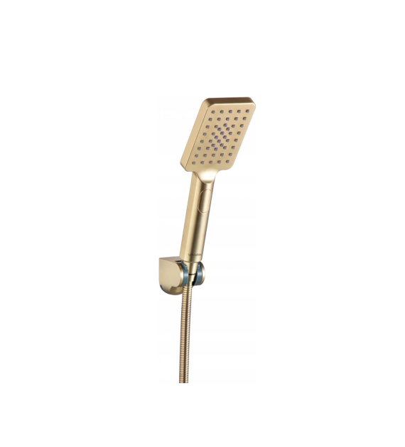 Zestaw natryskowy punktowy LOFT BRUSHED GOLD VALVEX