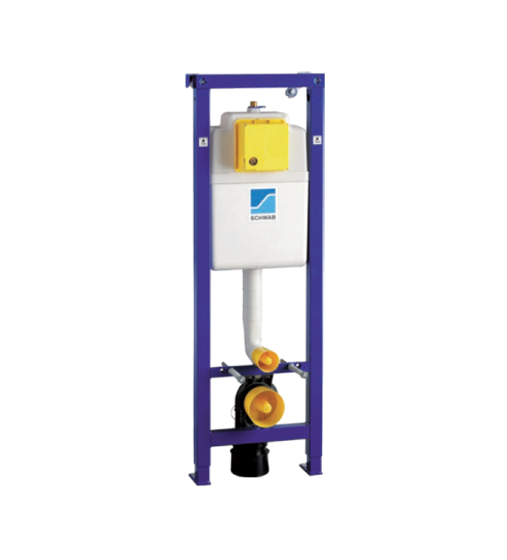 Stelaż podtynkowy WC DUPLO 380 WĄSKI 38cm SCHWAB