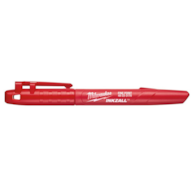 Marker budowlany cienki Inkzall czerwony Milwaukee 48223170