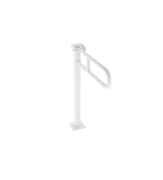 Access Comfort poręcz składana stojąca 600 mm biała