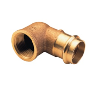 Gaz Kolano 90o z  gwintem (GW) 22 x 1/2  IBP