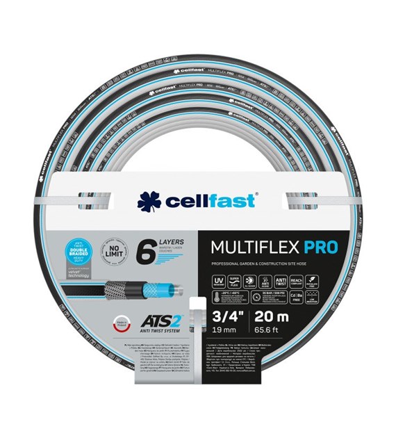 Wąż ogrodowy MULTIFLEX ATS V 3/4 20MB CELLFAST