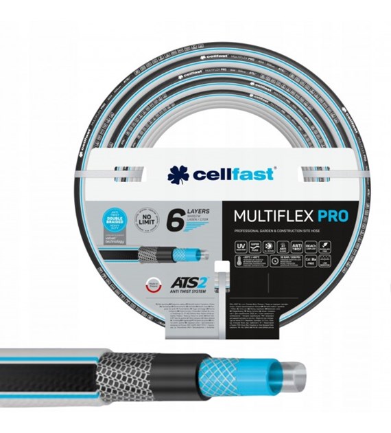 Wąż ogrodowy MULTIFLEX ATS V 3/4 30MB CELLFAST