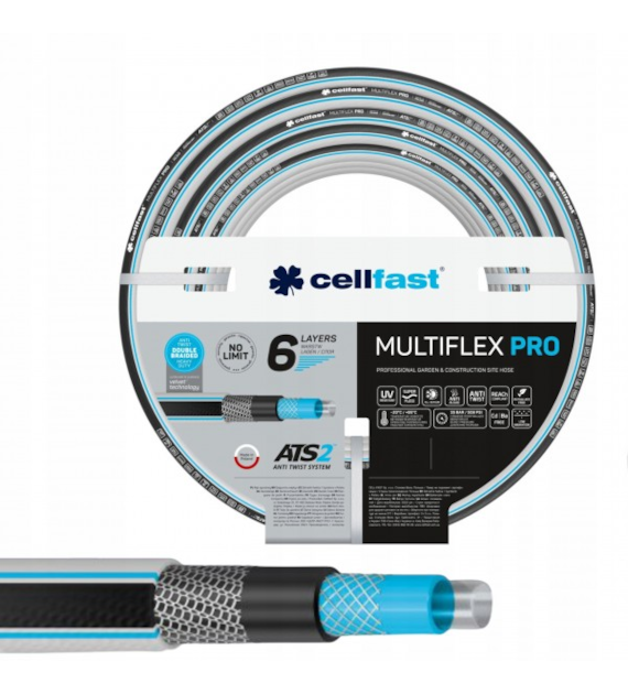 Wąż ogrodowy MULTIFLEX ATS V 3/4 30MB CELLFAST