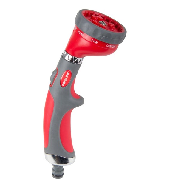 Zraszacz pistoletowy DELUXE 01 9 funkcji KARTA PROLINE