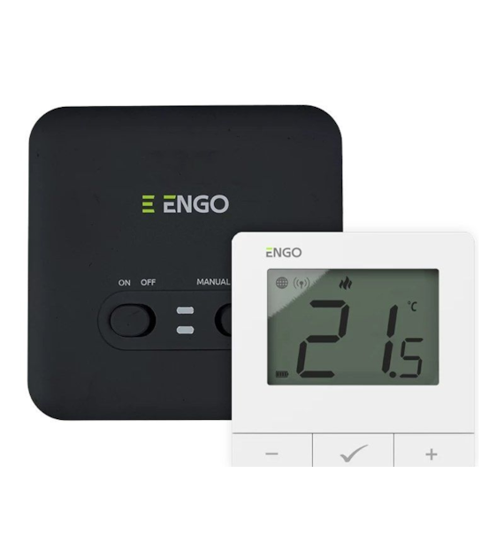 Internetowy, bezprzewodowy regulator temperatury, Wi-Fi, E20i-W, BIAŁY ENGO