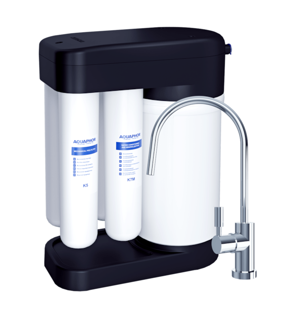 System odwróconej osmozy RO-102S Black Edition AQUAPHOR