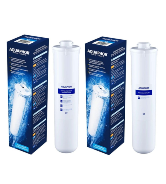 Komplet wkładów K2 i K5 (Mały Serwis do filtra Morion) AQUAPHOR