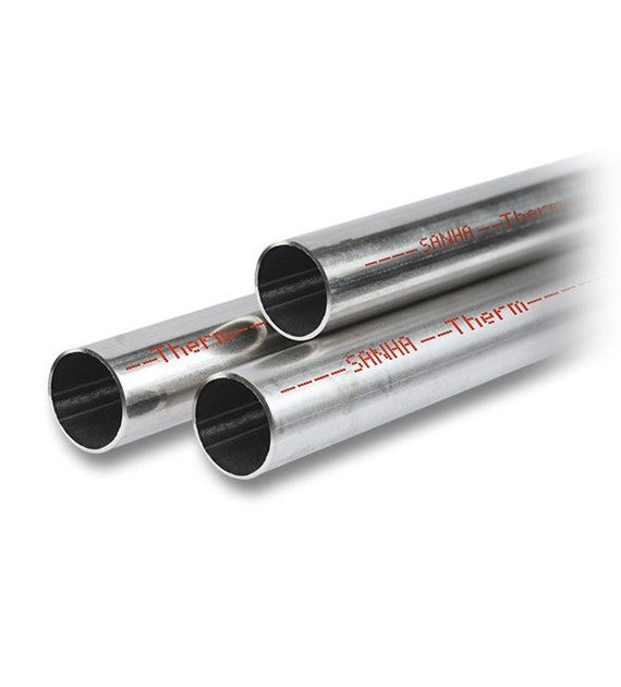 Rura ocynkowana ogniowo 28x1.5 w sztangach po 6m ( cena za 1mb) SanhaTherm SANHA
