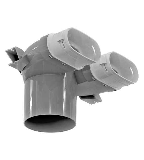 Skrzynka rozprężna 2x52/125 mm VENTS