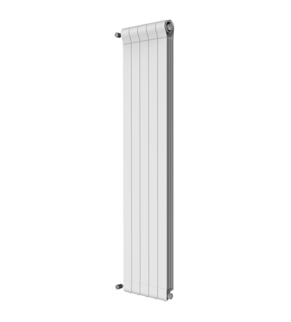 Grzejnik aluminiowy OTTIMO H-1600 BIAŁY PIONOWY DIAMOND