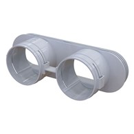 Moduł z króćcami 2x75 mm VENTS
