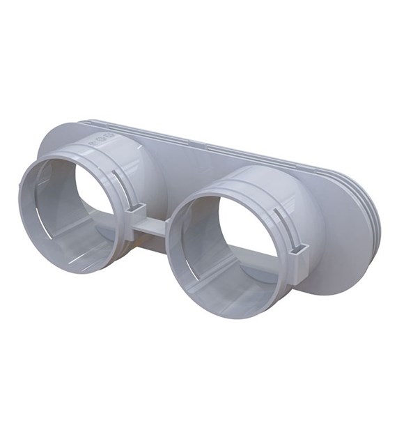 Moduł z króćcami 2x75 mm VENTS