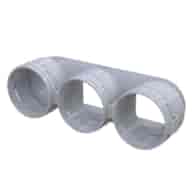 Moduł przyłączeniowy z króćcami 3x75 mm VENTS