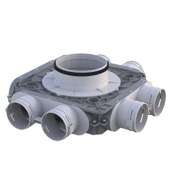 Rozdzielacz 6- króćcowy, 6x75/125 mm FlexiVent VENTS