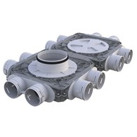 Rozdzielacz podwójny 12- króćcowy, 12x75/160 mm FlexiVent VENTS