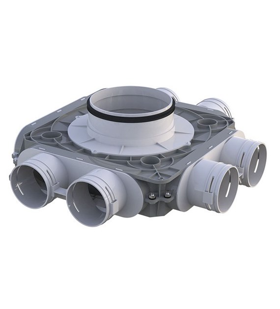 Rozdzielacz 6- króćcowy, 6x75/160 mm FlexiVent VENTS