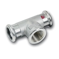 Trójnik redukcyjny Steel - 28 x 1/2 x 28 SanhaTherm 24000 SANHA