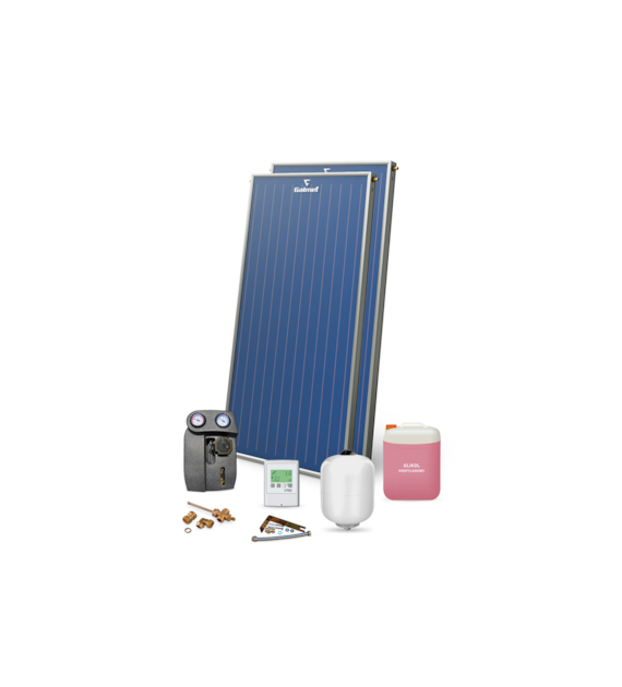 Zestaw PREMIUM solarny 2x KSG 21 GT (pakiet instalacyjny Cu, bez
wymiennika c.w.u.) GALMET