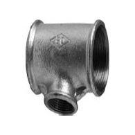 Trójnik ocynkowany redukcyjny 1 1/2  x 1 1/4  ( DN40 x DN32 ) ATUSA