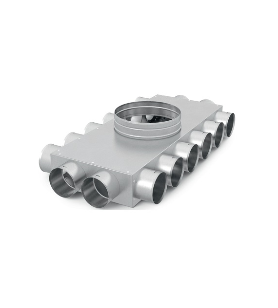 Rozdzielacz płaski kątowy SK-16x75/160-OC bez uszczelek PRODMAX