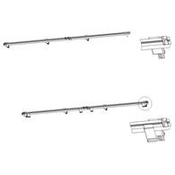Uchwyt KS2100-2B-R100.U401 na dach nachylony od 30° – rąbek R100 HEWALEX