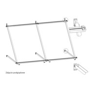 Konstrukcja wisząca KS2100-45-2B.E601 Konstrukcja wisząca do elewacji